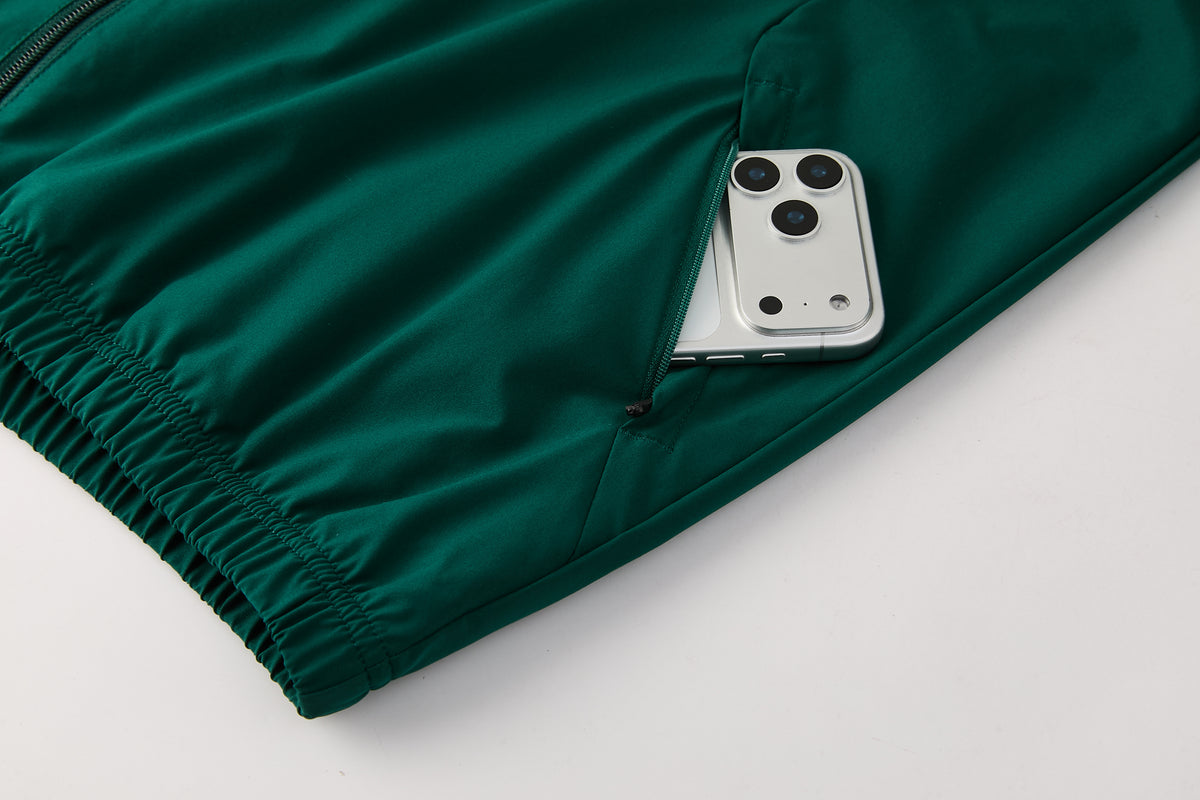 Algeria Green Waterproof Suit 2026/27 - Mirror Original