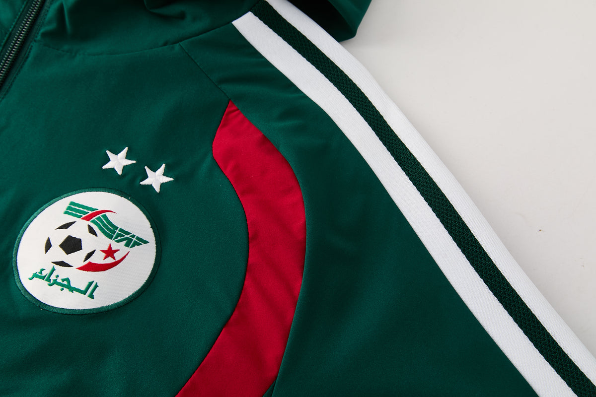 Algeria Green Waterproof Suit 2026/27 - Mirror Original