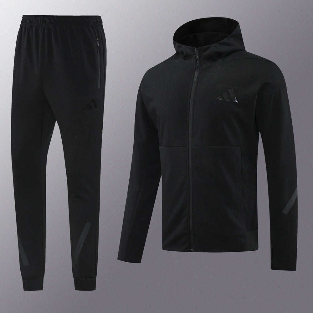 Adidas Black Tracksuit - Mirror Original