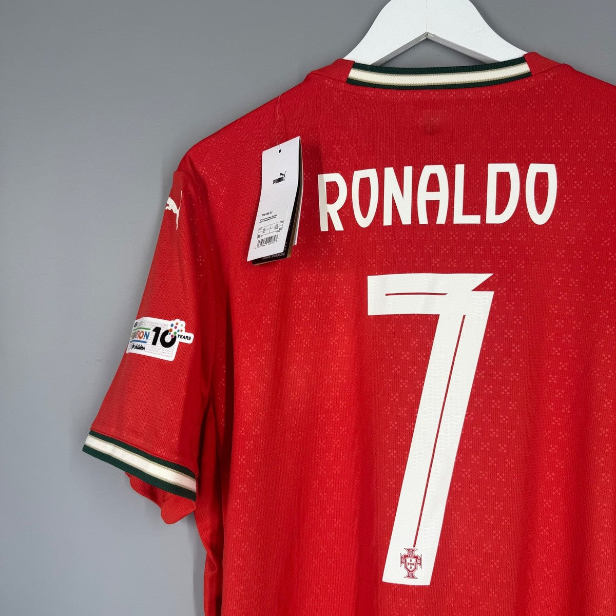 Portugal Home Jersey 2025/26 - #7 Ronaldo Fan Version