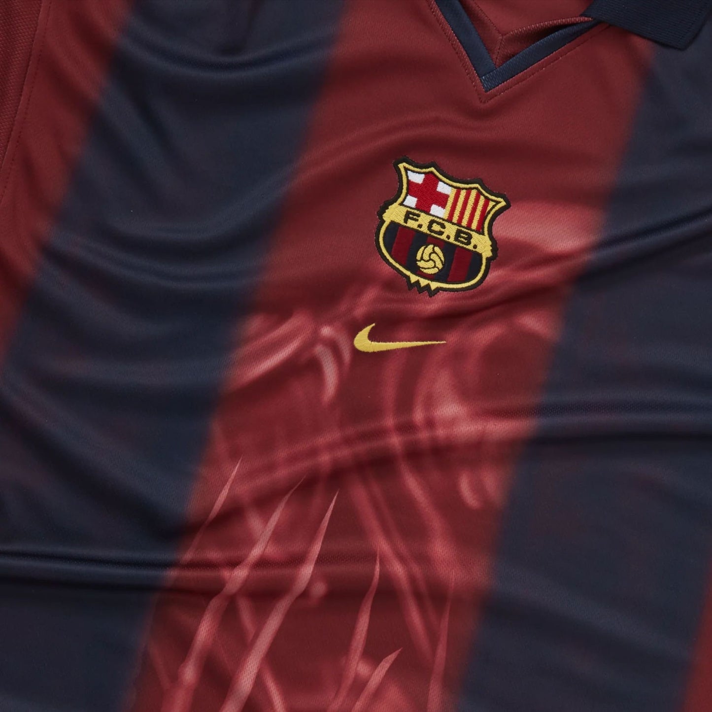 Barcelona x Cactus Jack Retro Skeleton Fans Version Jersey