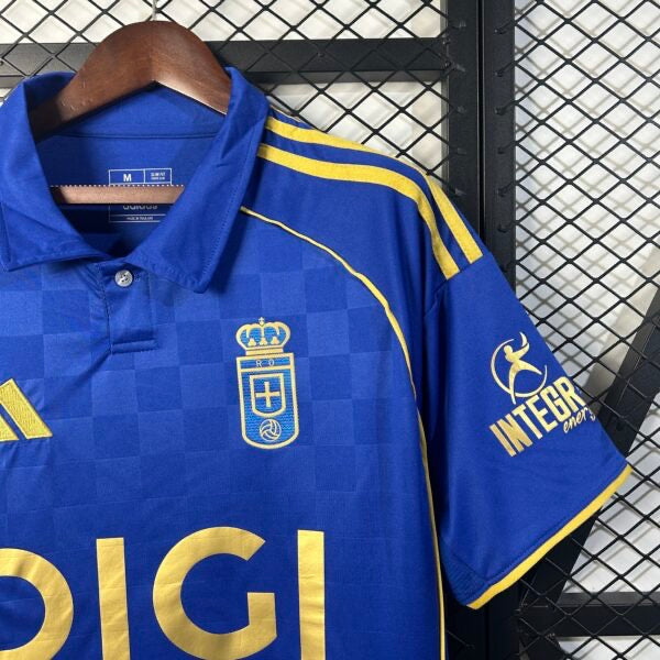 Real Oviedo Home Jersey 2025/26 - Fan Version