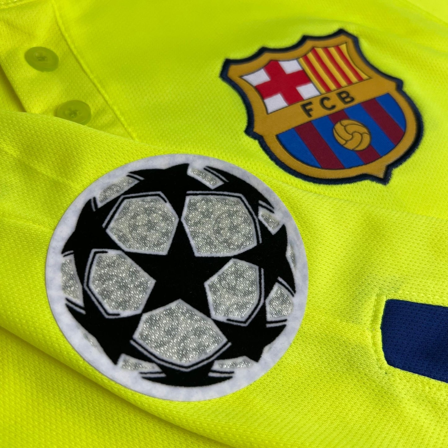 Barcelona Champions League 2015 Away - #10 Messi