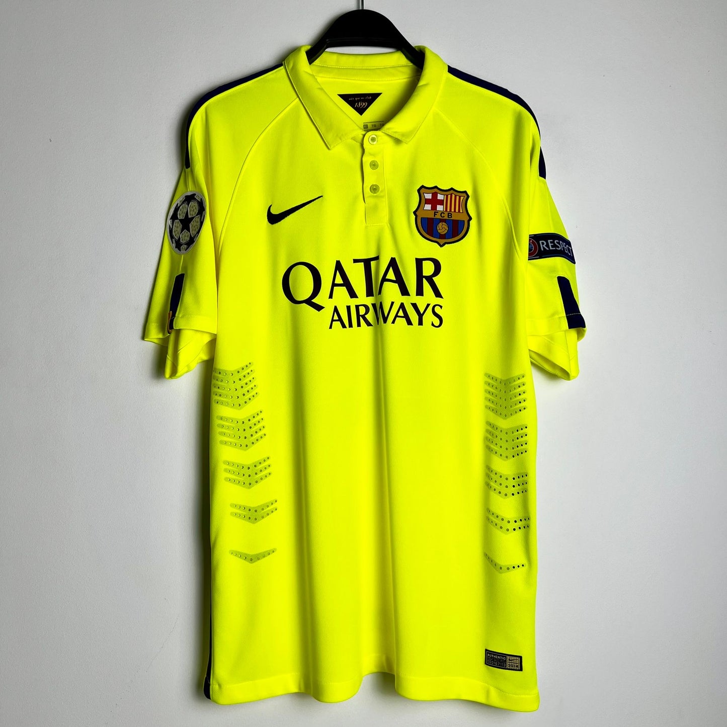 Barcelona Champions League 2015 Away - #10 Messi