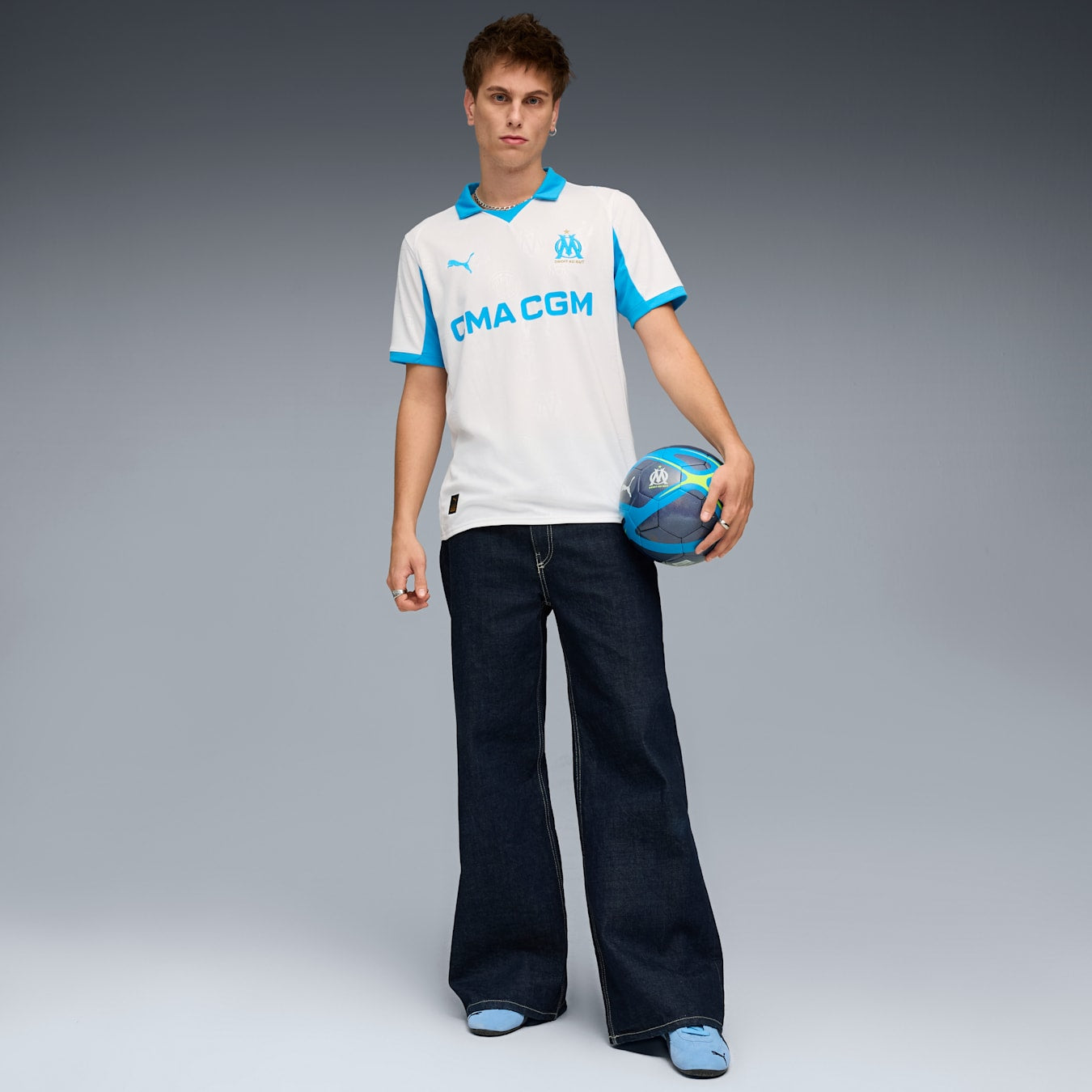 Marseille Home Jersey 2025/26 - Fan Version
