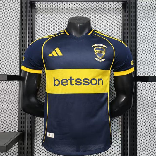 Boca Juniors Home Jersey 2025/26 - Player Verison