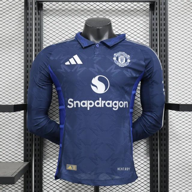 Manchester United Away Jersey 2024/25 - Player Verison ( Long Sleeve )