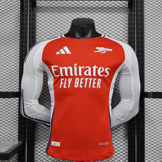 Arsenal Home Jersey 2024/25 - Player Verison ( Long Sleeve )